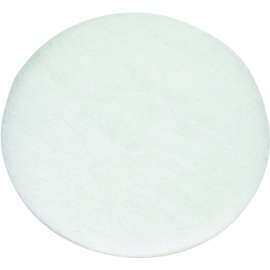 North American Paper 424614 Polishing Pad, White