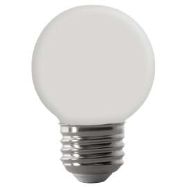 Feit Electric BPGM60W/950CA/FIL/2 LED Bulb, Globe, G16.5 Lamp, 60 W Equivalent, E26 Lamp Base, Dimmable, Daylight Light