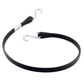 Erickson 06704 Tarp Strap, 34 in L, EPDM Rubber, Hook End