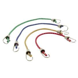 Erickson 06699 Bungee Cord, 5/32 in Dia, 10 in L, Hook End