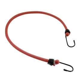Erickson 06646 Bungee Cord, 8 mm Dia, 18 in L, Hook End