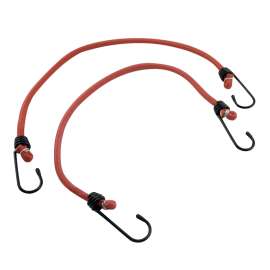 Erickson 06647 Bungee Cord, 8 mm Dia, 24 in L, Hook End
