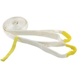 Erickson 59500 Recovery Strap, 9000 lb, 2 in W, 20 ft L, White
