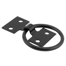 Erickson 59113 Anchor Ring, Steel, Black, E-Coat