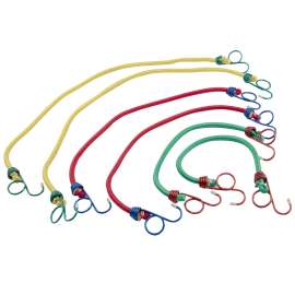 Erickson 06659 Bungee Cord, Assorted, Hook End