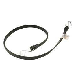 Erickson 06741 Tarp Strap, 44 in L, Rubber, Hook End