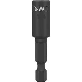 DeWALT IMPACT READY DW2220IR Nut Driver, 3/8 in Drive, 1-7/8 in L, 1/4 in L Shank, Hex Shank