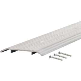 M-D TH015 68338 Saddle Threshold, 72 in L, 5 in W, Aluminum, Mill