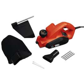 Black+Decker 7698K-CA Planer, 5.2 A, 5/64, 5/16 in D Planning
