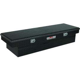 DELTA 1-232002/232002 Crossover Truck Box, 9.2 cu-ft, 3 -Compartment, 70 in L, 21 in W, 14-1/4 in H, Aluminum