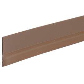M-D 05603 Door Sweep, 36 in L, 1/2 in W, Vinyl Insert