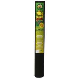 TWD Weed Barrier Ultra WBU50NH Landscape Fabric, Professional, 50 ft L, 3 ft W, Polypropylene, Black