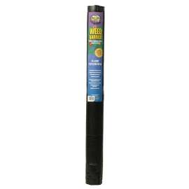 TWD Weed Barrier WB4100NH Landscape Fabric, Professional, 100 ft L, 4 ft W, Black
