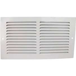 ProSource 1RA1206 Air Return Grille, 12 in W x 6 in L, White
