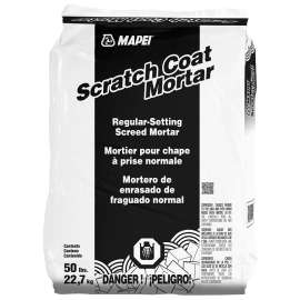 Chembond ScratchBond Series 820050010 Scratchcoat Mortar, Gray, Powder, 50 lb Bag