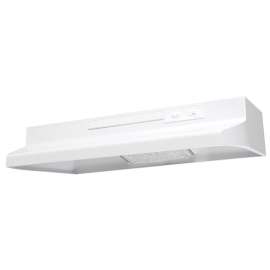 Air King Advantage AV Series AV1303 Range Hood, 180 cfm, 2 Fan, 30 in W, 12 in D, 6 in H, Cold Rolled Steel, White