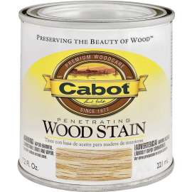 Cabot 8100 Series 8138 Wood Stain, Maple, 0.5 pt