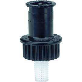 TORO 53114 Spray Sprinkler, 1/2 in Connection, 5 to 15 ft, 27 deg Nozzle Trajectory, Plastic
