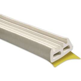 Climaloc Plus CF22005 Foam Tape, 19/32 in W, 8-1/2 ft L, 5/16 in Thick, EPDM, White