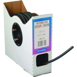 UDP T68004003/SPVAC36 Vacuum Tubing, 50 ft L, 50 psi Pressure, Thermoplastic Rubber, Black