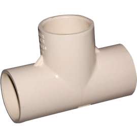 NIBCO T00202C Pipe Tee, 1 in, CPVC, SCH 40 Schedule