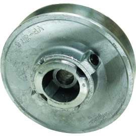 Dial 6149 Motor Pulley, 1/2 in Dia Bore, 3-3/4 in OD, Zinc