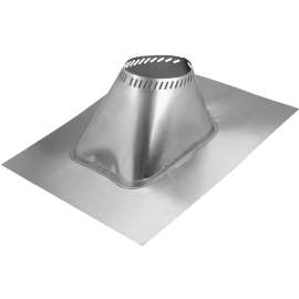 SELKIRK SURE-TEMP Premium Series 208830 Roof Flashing, 31-7/8 in OAL, 27 in OAW, Aluminum