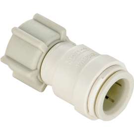 WATTS 35 Series 3510-1412 Connector, 3/4 in, CTS x NPS x Female, Polysulfide, 250 psi Pressure
