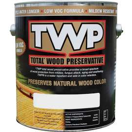 TWP 1500 Series TWP-1503-1 Wood Preservative, Dark Oak, Liquid, 1 gal, Can