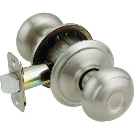 Schlage Georgian Series F10VGEO620 Passage Door Knob, Metal, Antique Pewter