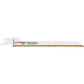 Lenox Gold 21063676GRC Reciprocating Saw Blade, 7/16 in W, 6 in L, 6 TPI