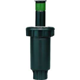 Orbit 54509 Sprinkler Head with Nozzle, Female Thread, 2 in H Pop-Up, 10 to 15 ft, Adjustable Nozzle, Plastic