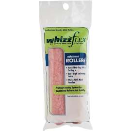 WHIZZ 44218 Paint Roller Cover, 1/2 in Thick Nap, 6 in L, Polyester Cover, Pink