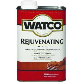 WATCO 66051H Rejuvenating Oil, Satin, Liquid, 1 pt, Can