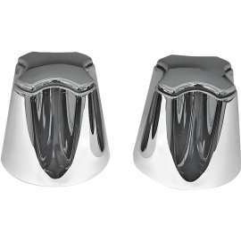 Danco 88990 Faucet Handle, Zinc, Chrome Plated, For: Price Pfister Verve Two Handle Tub/Shower Faucets