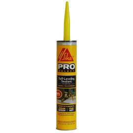Sikaflex 515304 Self-Leveling Sealant, Gray, 10.1 fl-oz Cartridge