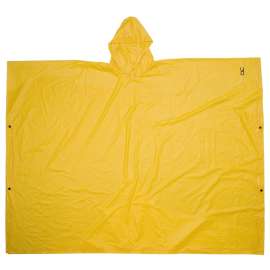 CLC CLIMATE GEAR Series R10410 Poncho, L, PVC, Yellow, Attached Collar