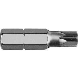 IRWIN 92321 Insert Bit, T15 Drive, Torx Drive, 1/4 in Shank, Hex Shank, 1 in L, S2 Steel