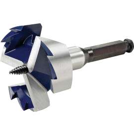 IRWIN 3046011 Drill Bit, 2-1/8 in Dia, 5 in OAL, 3-Flute, 7/16 in Dia Shank, Hex Shank