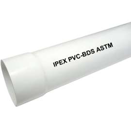 IPEX PVC SWR 4inx10ft Solid, STD
