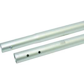 Marshalltown PB72L Handle Section, 1-3/4 in Dia, 72 in L, Aluminum, For: BFKIT1 Bull Float