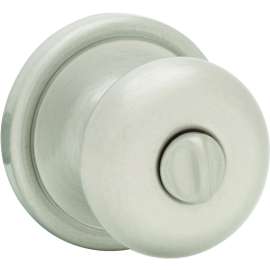Kwikset Signature Series 730H15RCLRCSBX Privacy Door Knob, Satin Nickel