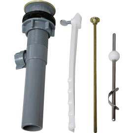 ProSource 20906 Sink Pop-up Assembly, Polished Brass