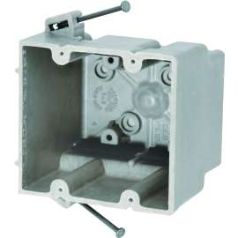 fiberglassBOX 2300-NK Electrical Box, 2 -Gang, Fiberglass/Polyester, Beige/Tan, Wall Mounting