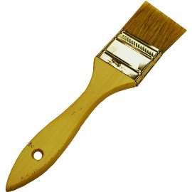 WOOSTER F5117-2 Paint Brush, 2 in W, 1-11/16 in L Bristle, China Bristle, Plain-Grip Handle