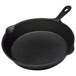 World Famous 1348 Camping Skillet, 10-1/2 in Dia, Cast Iron