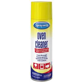 Sprayway SW824RETAIL Grill and Oven Cleaner, Liquid, Colorless, 20 oz Aerosol Can