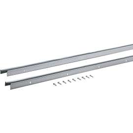 M-D 68429 Jamb Weatherstrip Kit, 7/8 in W, 1/4 in Thick, Aluminum/Vinyl