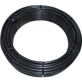 CRESLINE SPARTAN 100 Series 20020 Pipe Tubing, 3/4 in, Plastic, Black, 100 ft L
