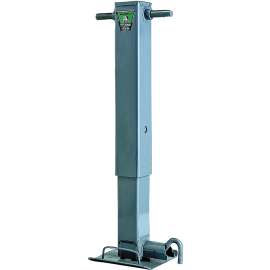 REESE Towpower Bulldog 182400NH Trailer Jack, 12,000 lb Lifting, 4 ft 5-1/2 in H Max Lift, 53-1/2 in OAH, Steel Alloy